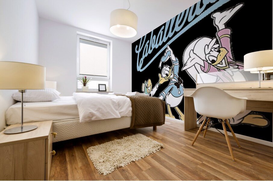Donald Duck 21 Mural print