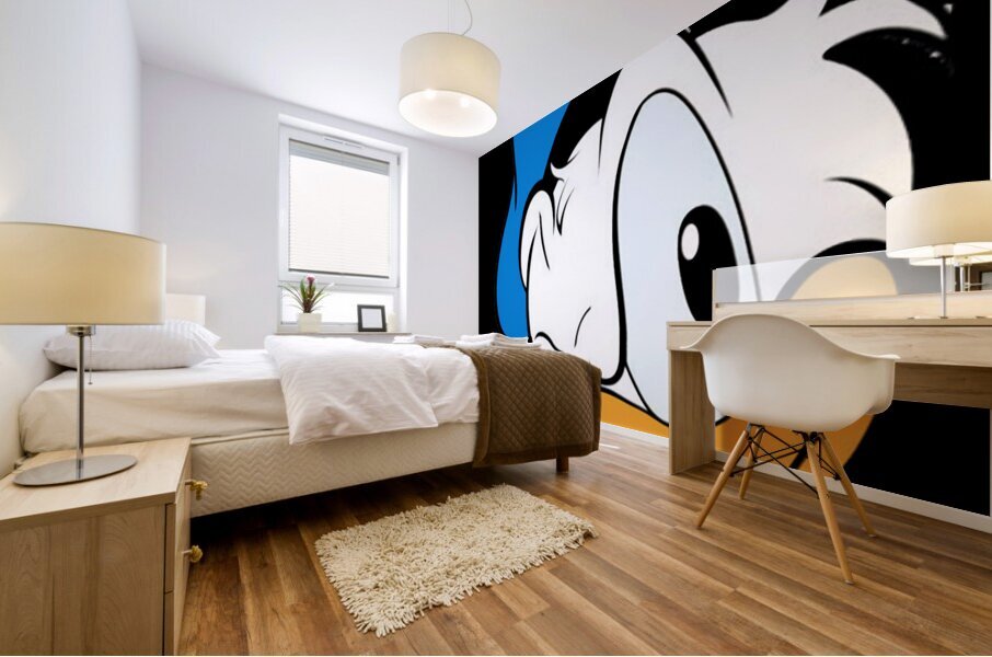 Donald Duck 30 Mural print