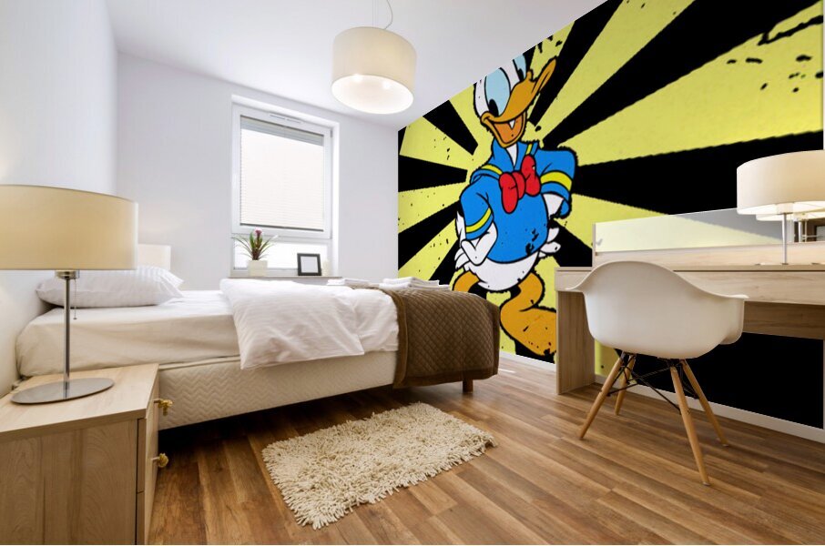 Donald Duck 37 Mural print