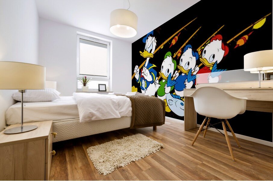 Donald Duck 39 Mural print