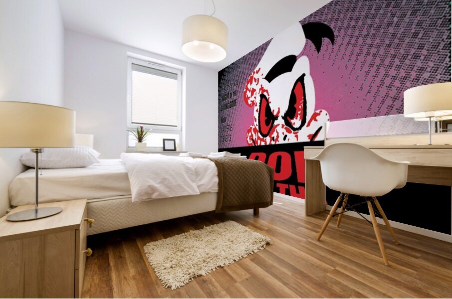 Donald Duck 40 Mural print