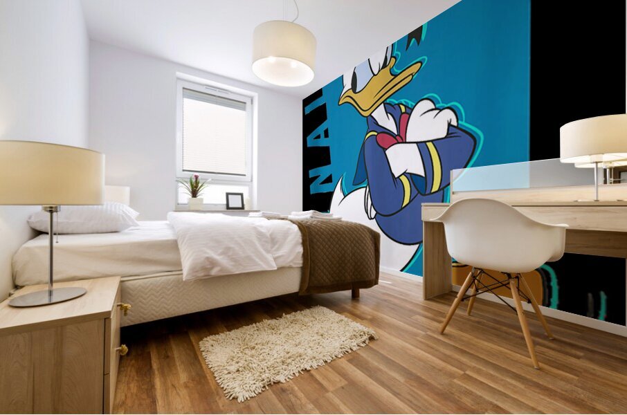 Donald Duck 45 Mural print