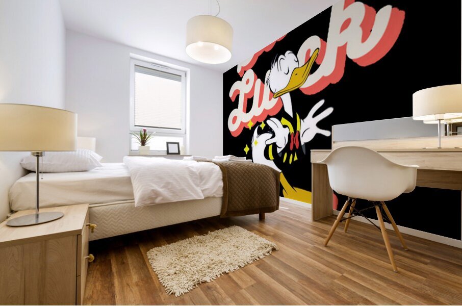 Donald Duck 51 Mural print
