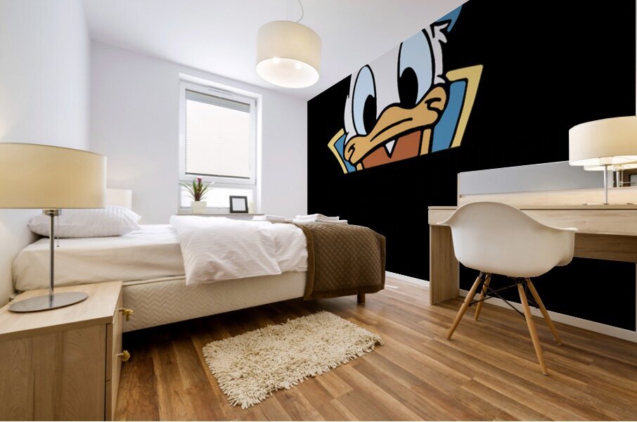 Donald Duck 20 Mural print