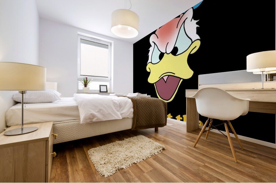Donald Duck 21 Mural print