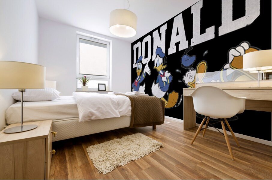 Donald Duck 27 Mural print