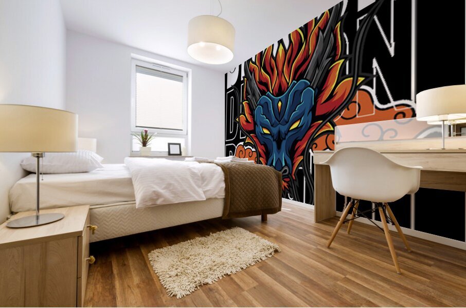 Dragon ball 7 Mural print