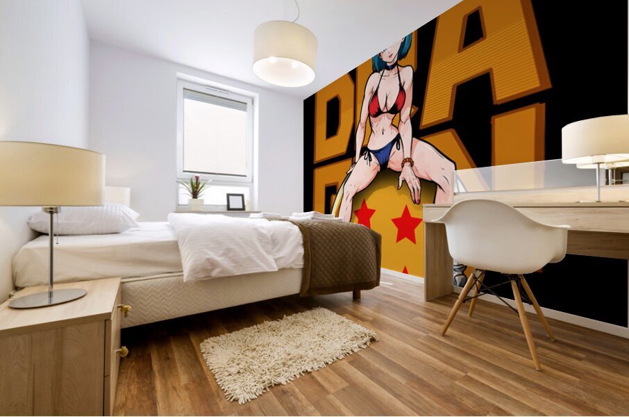 Dragon ball 42 Mural print