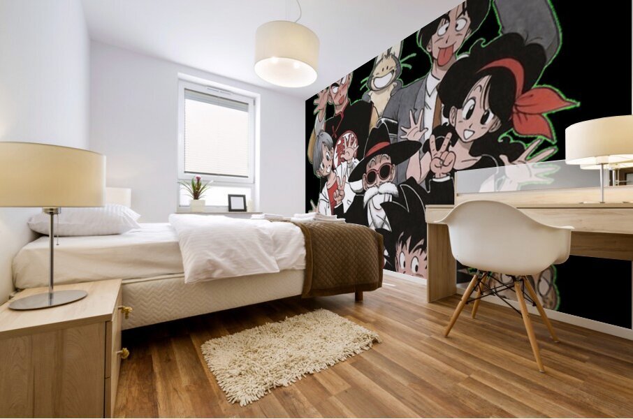 Dragon ball 45 Mural print