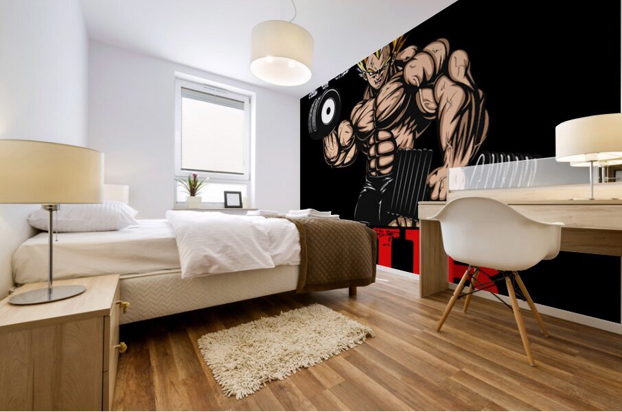 Dragon ball 46 Mural print