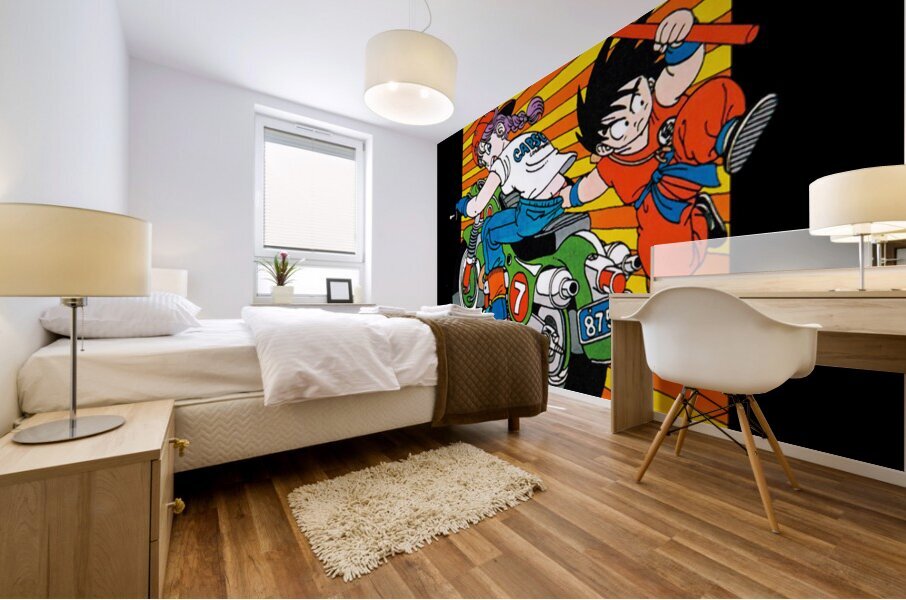Dragon ball 47 Mural print