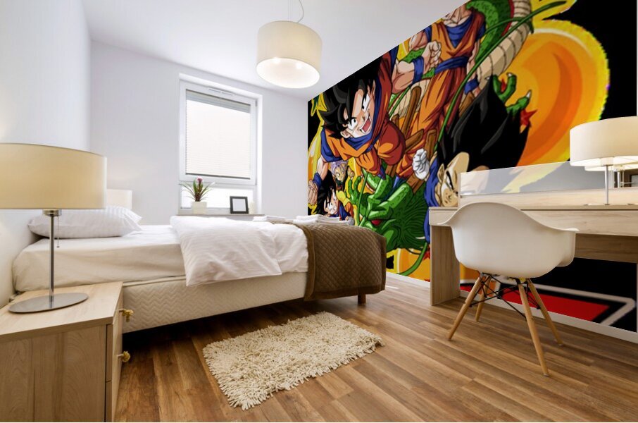 Dragon ball 48 Mural print