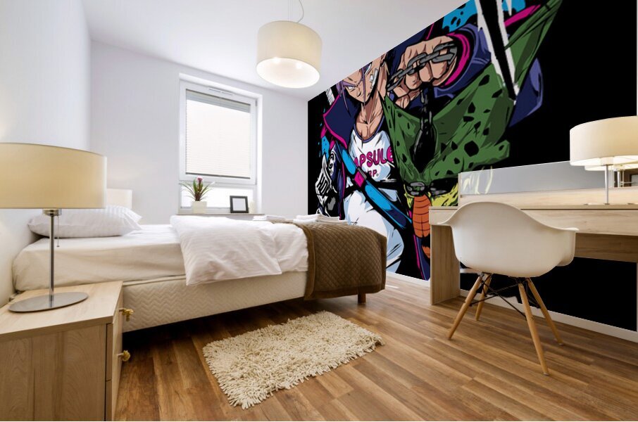 Dragon ball 60 Mural print