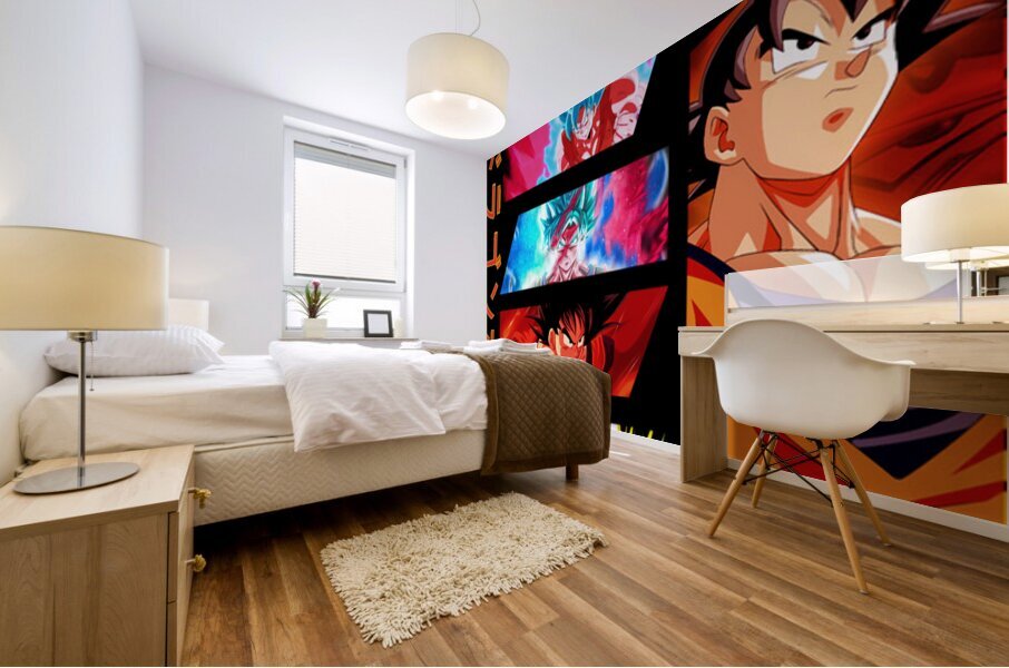 Dragon ball 40 Mural print