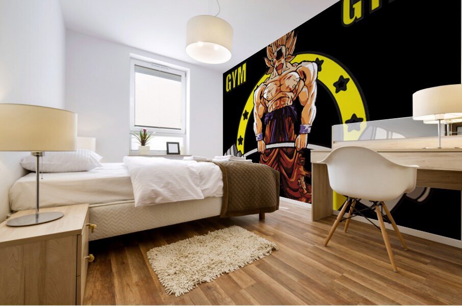Dragon ball 43 Mural print
