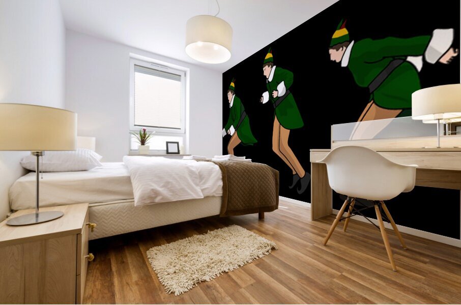 Elf 58 Mural print