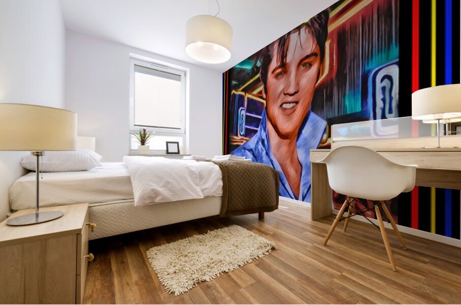 Elvis Presley 21 Mural print
