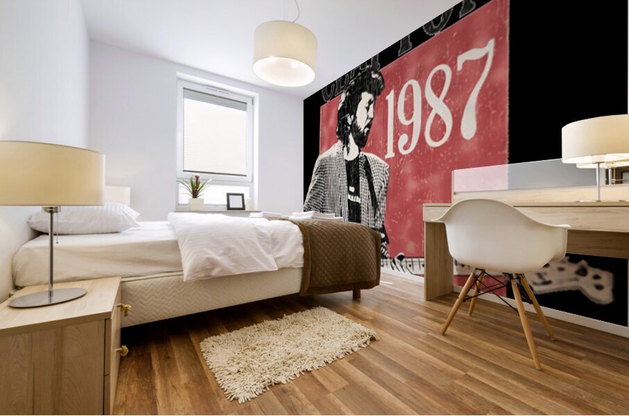 Eric Clapton 2 Mural print