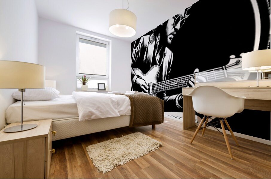 Eric Clapton 16 Mural print