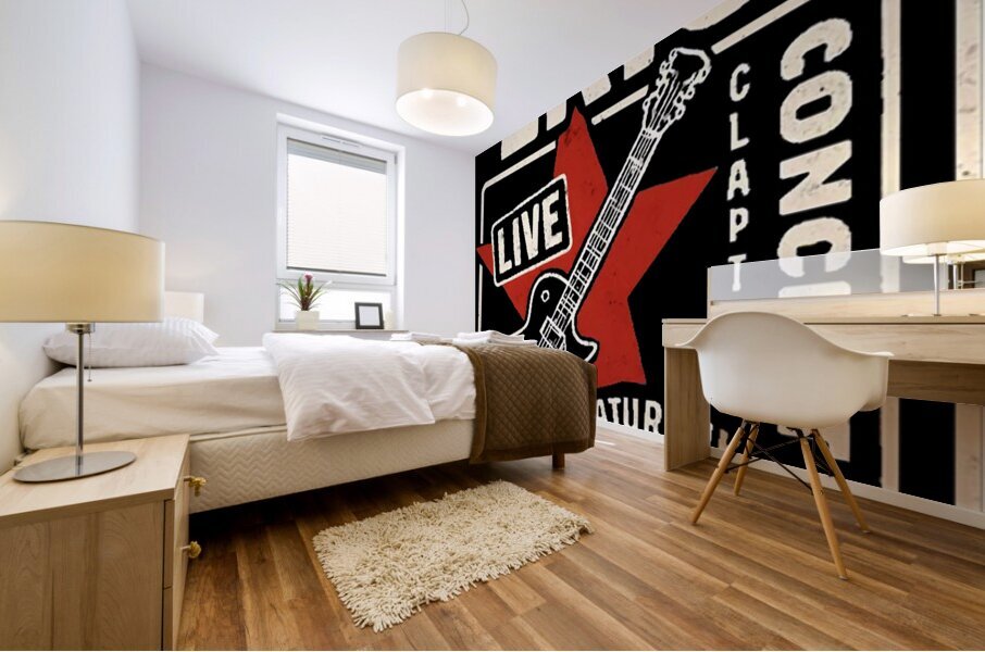 Eric Clapton 23 Mural print