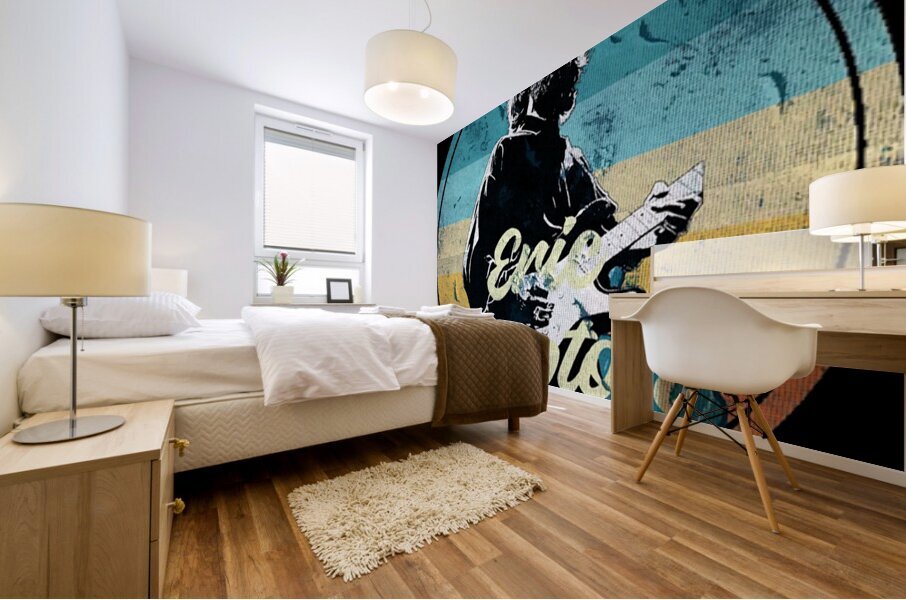 Eric Clapton 39 Mural print
