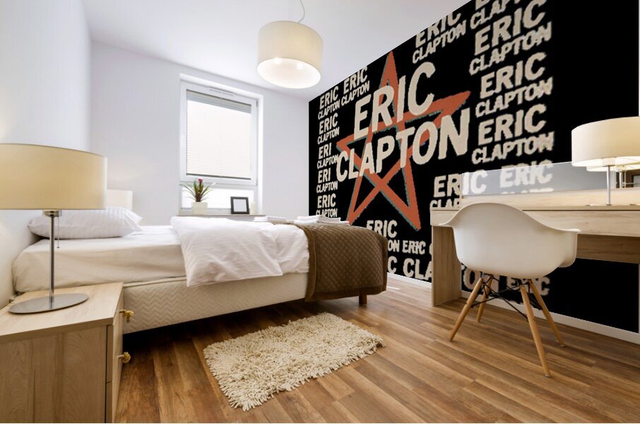 Eric Clapton 46 Mural print