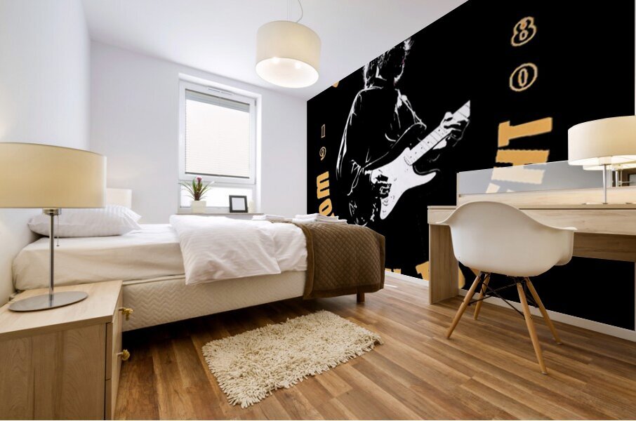 Eric Clapton 55 Mural print
