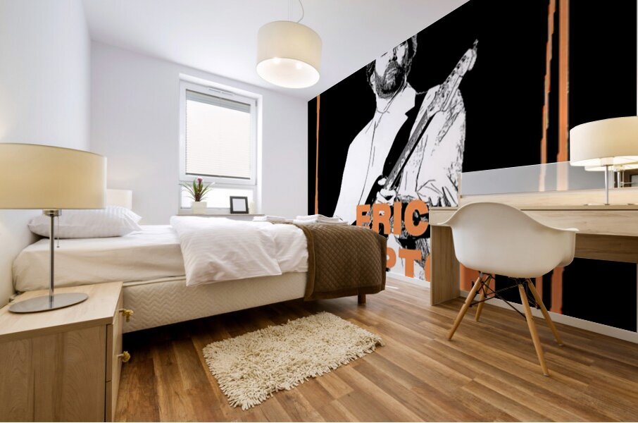 Eric Clapton 60 Mural print
