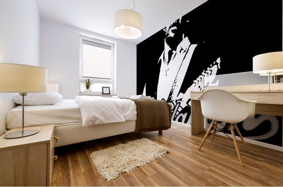 Eric Clapton 63 Mural print
