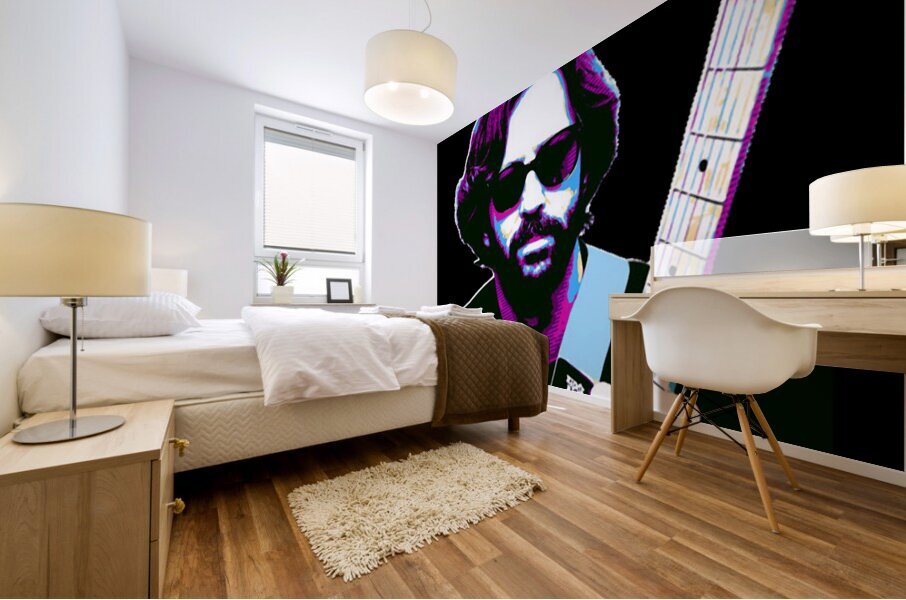 Eric Clapton 64 Mural print