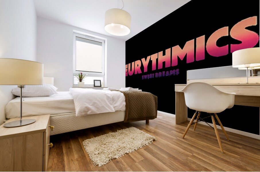 Eurythmics 45 Mural print