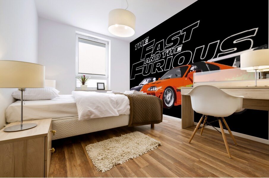 Fast and furious 12 Mural print