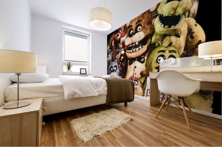 Five Nights at Freddys 11 Mural print