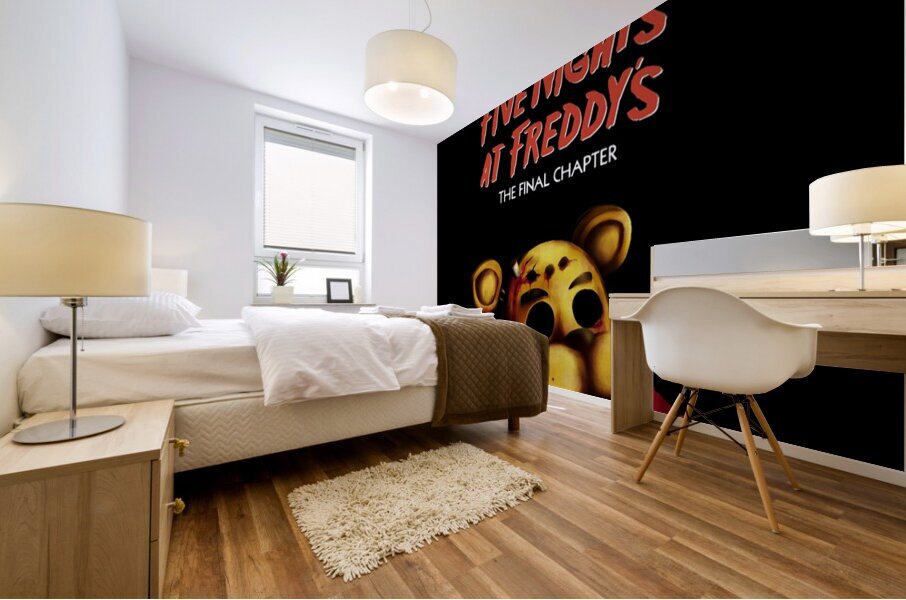 Five Nights at Freddys 31 Mural print