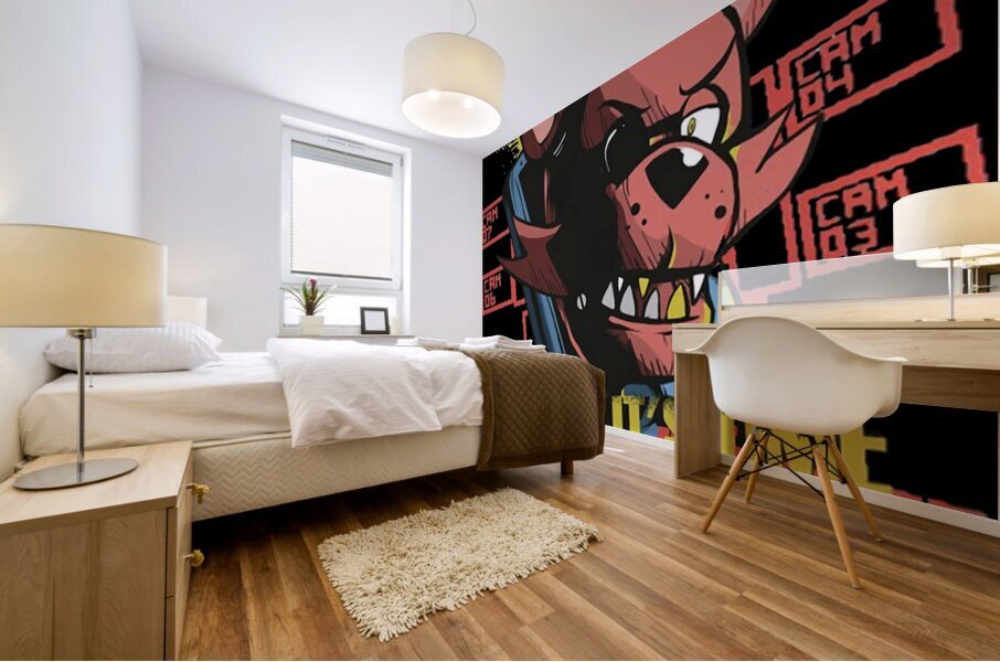Five Nights at Freddys 50 Mural print