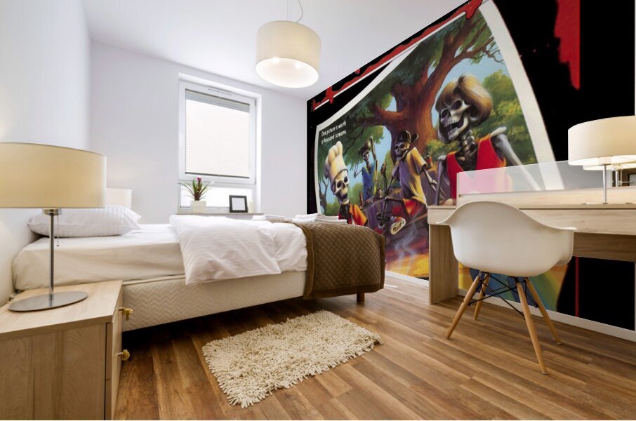 Goosebumps 24 Mural print