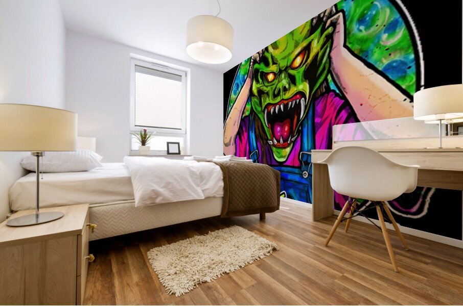 Goosebumps 25 Mural print