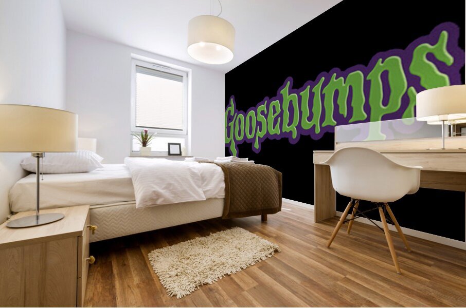 Goosebumps 31 Mural print