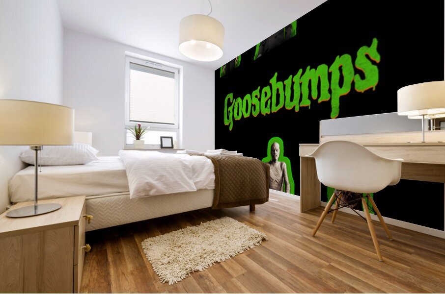Goosebumps 40 Mural print