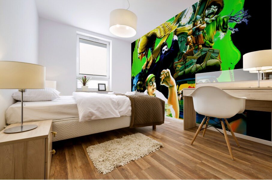 Goosebumps 43 Mural print