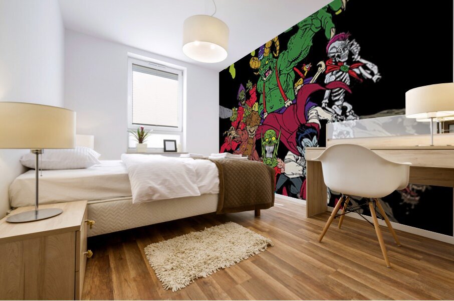 Goosebumps 2 Mural print