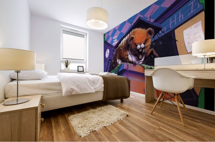 Goosebumps 5 Mural print