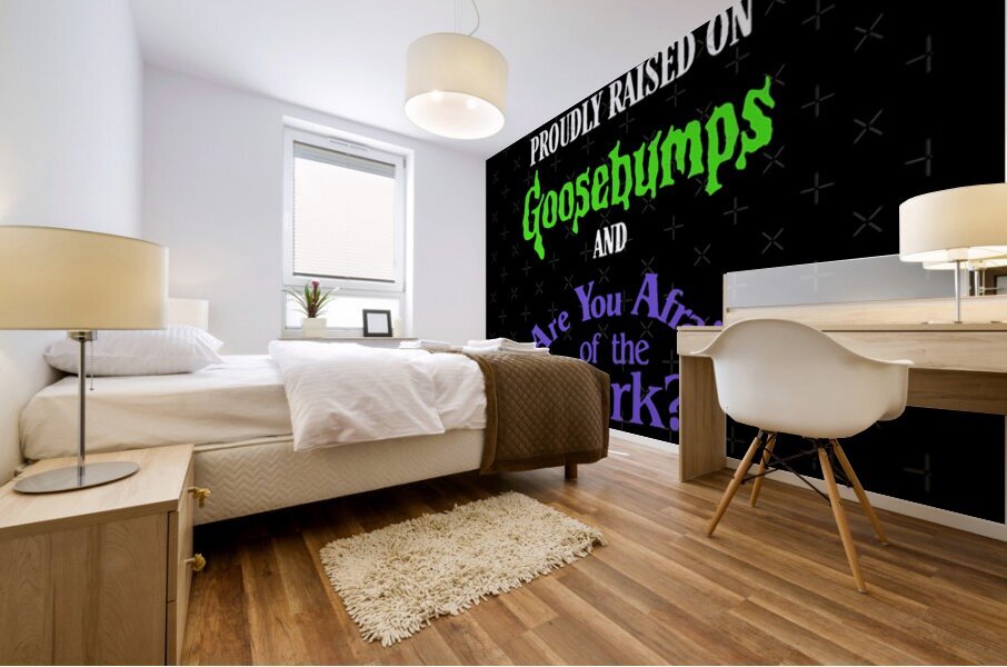 Goosebumps 9 Mural print