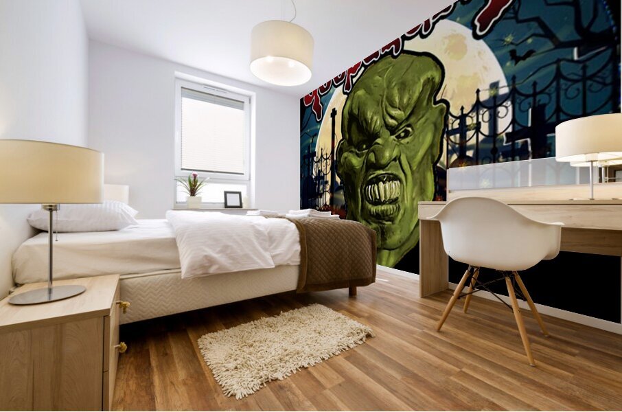 Goosebumps 15 Mural print