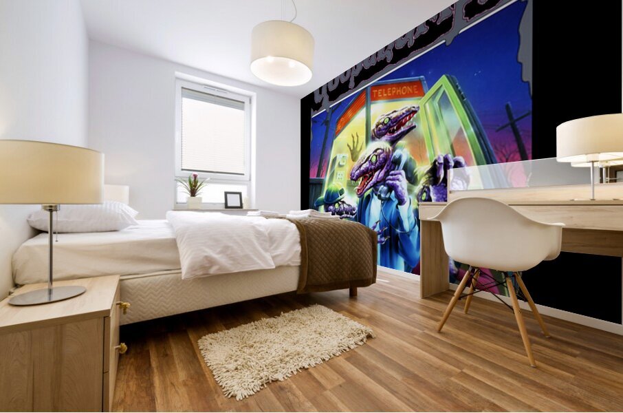 Goosebumps 22 Mural print