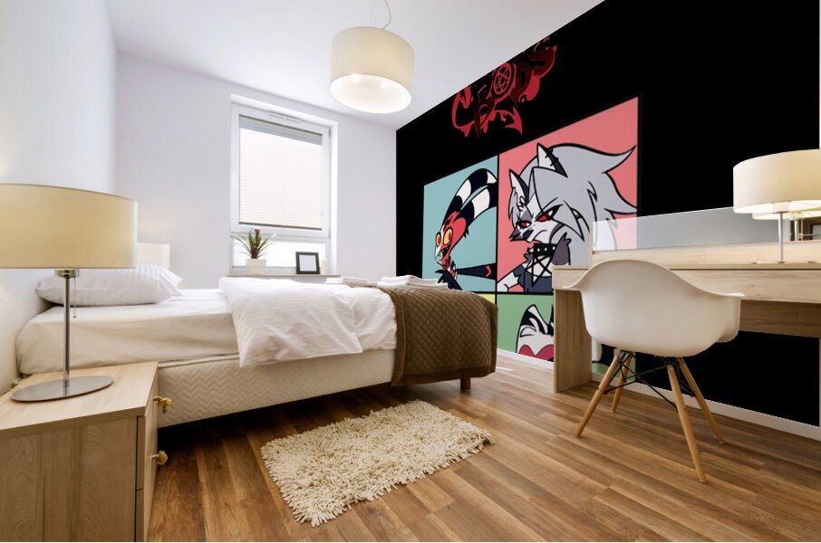 Hazbin Hotel 4 Mural print