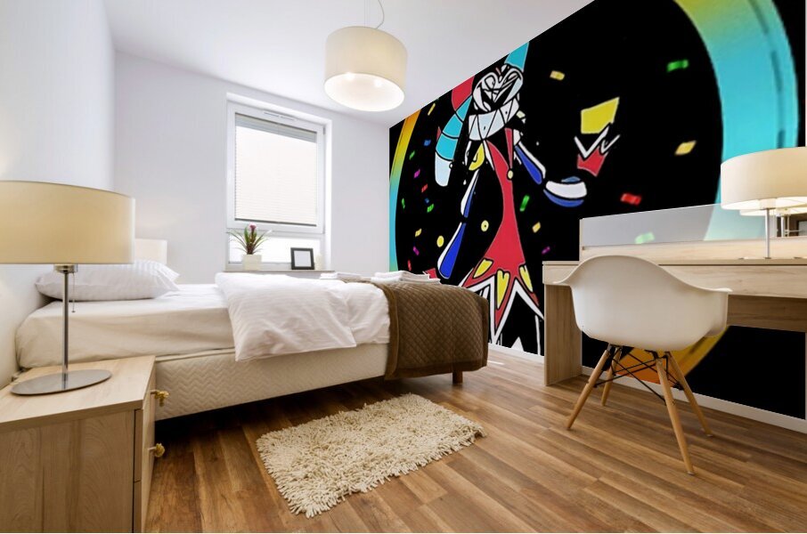 Helluva Boss 45 Mural print