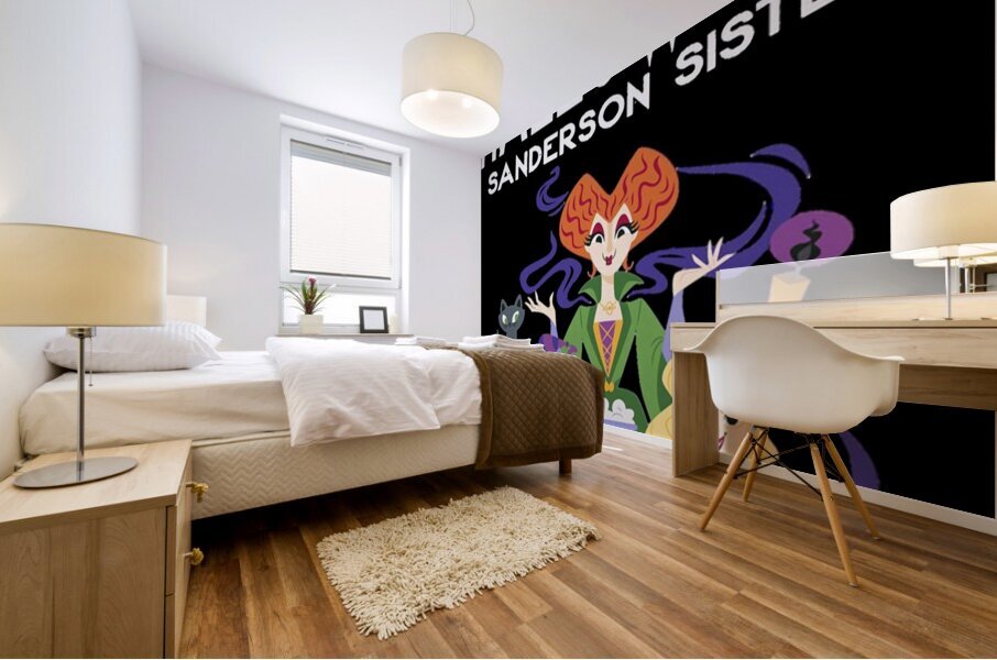 Hocus pocus 4 Mural print