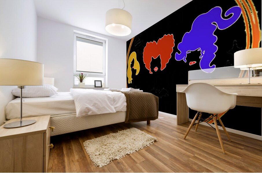 Hocus pocus 5 Mural print