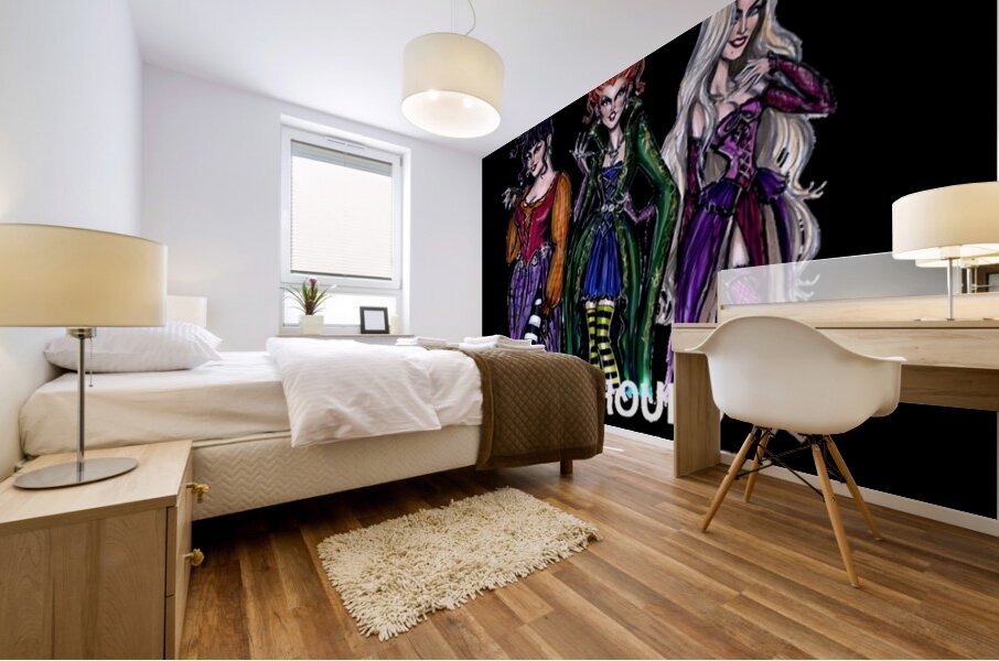 Hocus pocus 47 Mural print